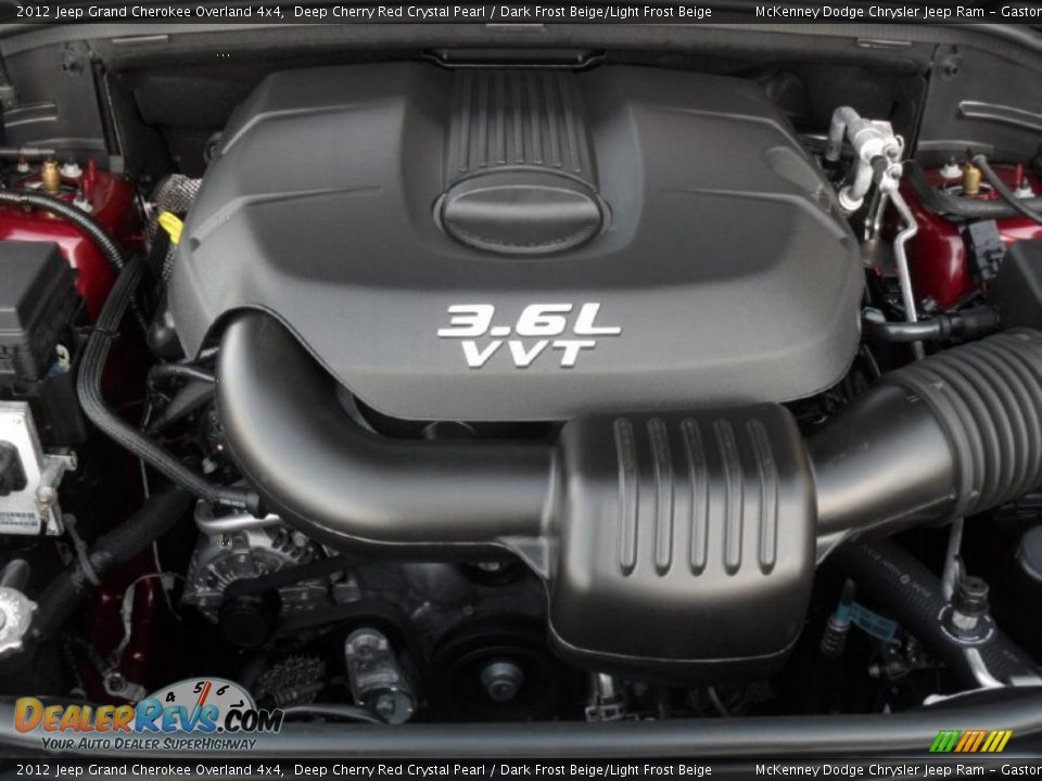 2012 Jeep Grand Cherokee Overland 4x4 3.6 Liter DOHC 24-Valve VVT V6 Engine Photo #26