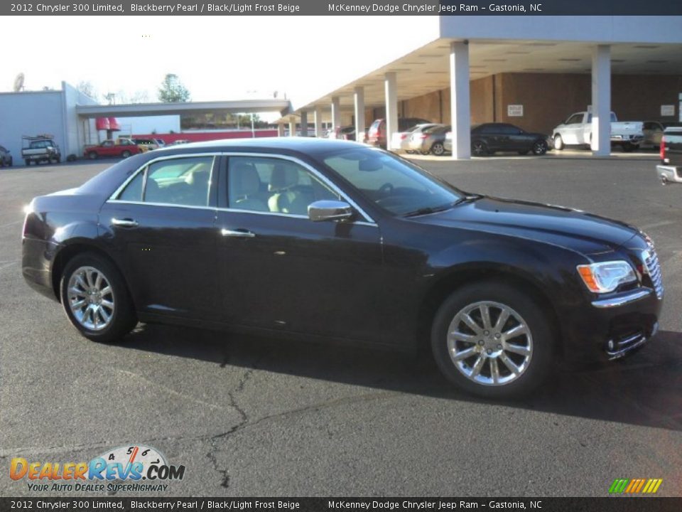 2012 Chrysler 300 Limited Blackberry Pearl / Black/Light Frost Beige Photo #5