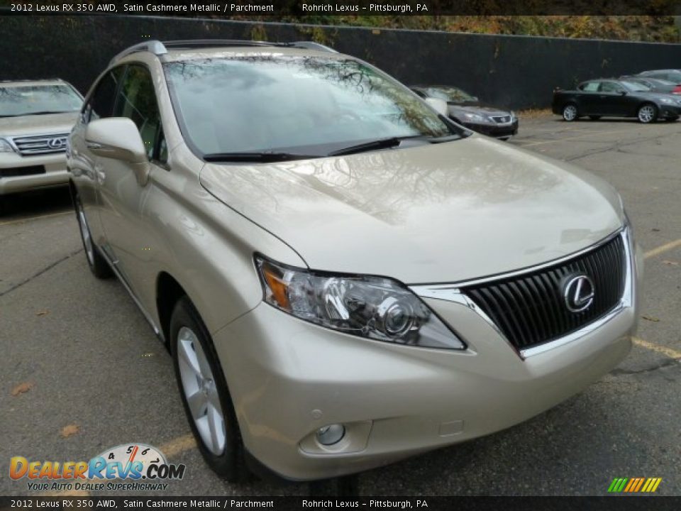 Front 3/4 View of 2012 Lexus RX 350 AWD Photo #6