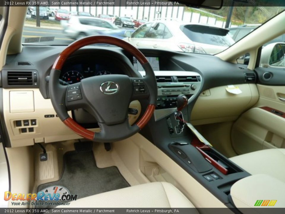 Dashboard of 2012 Lexus RX 350 AWD Photo #12