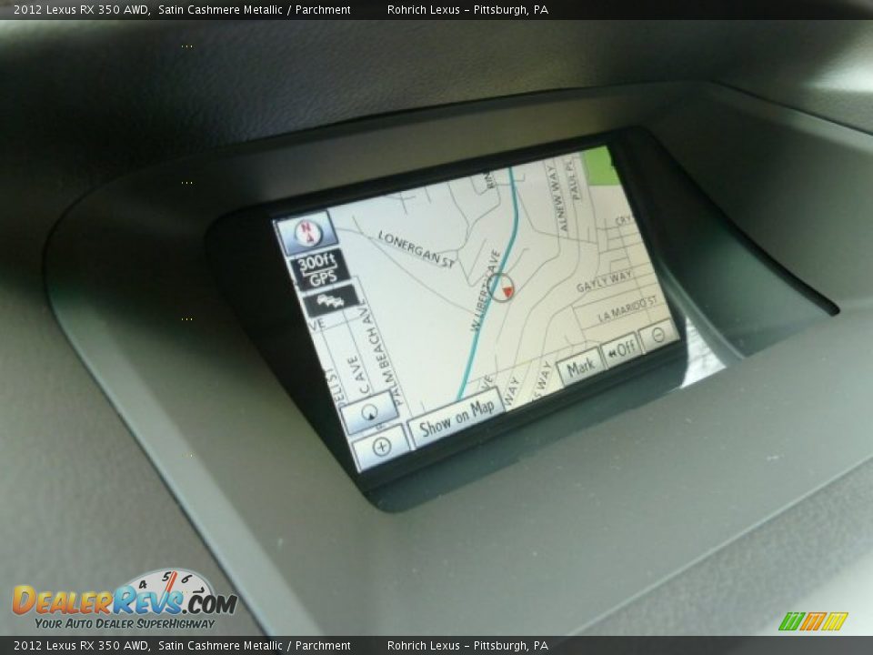 Navigation of 2012 Lexus RX 350 AWD Photo #17