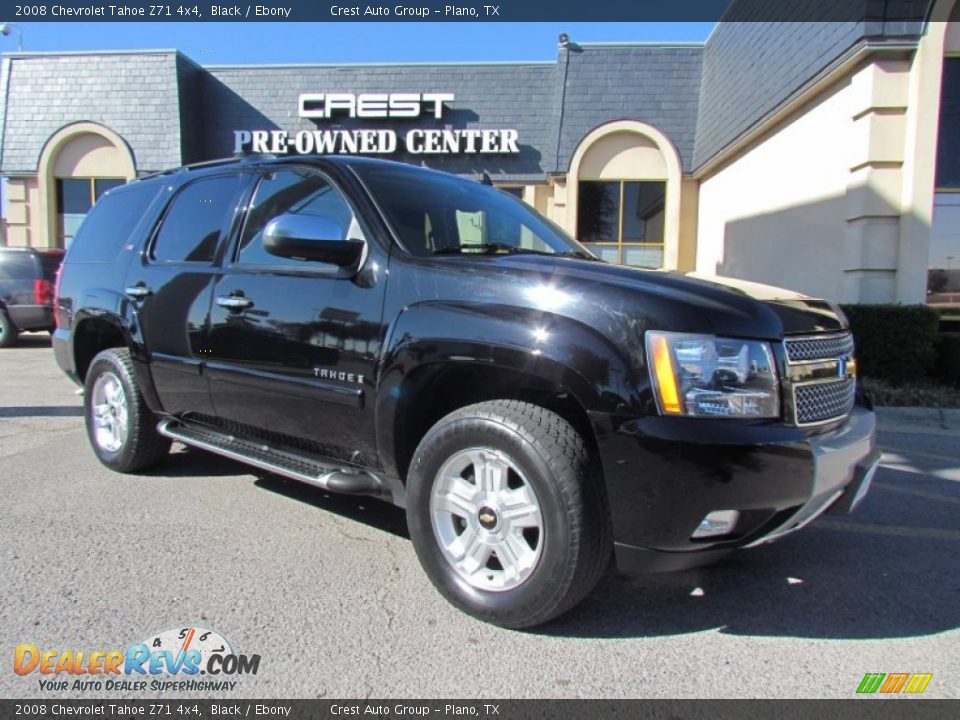 2008 Chevrolet Tahoe Z71 4x4 Black / Ebony Photo #5