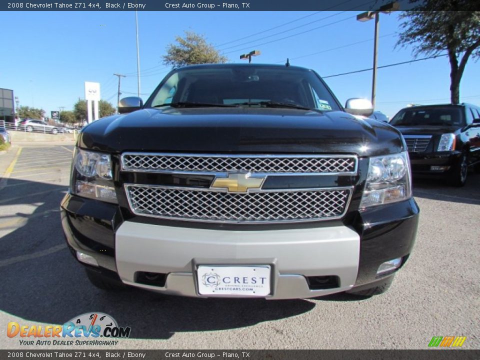 2008 Chevrolet Tahoe Z71 4x4 Black / Ebony Photo #6