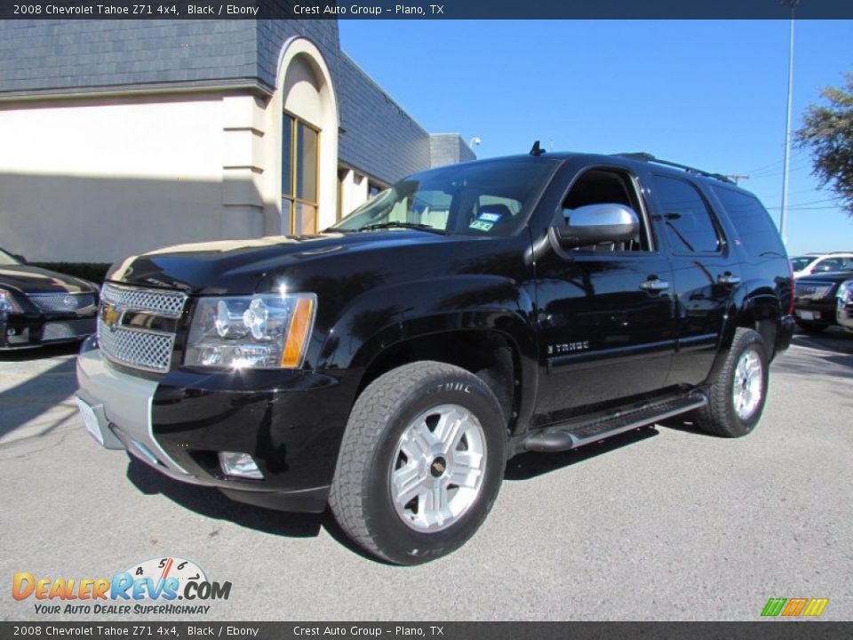 2008 Chevrolet Tahoe Z71 4x4 Black / Ebony Photo #7