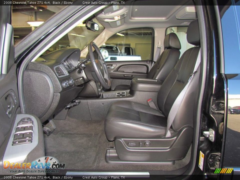 2008 Chevrolet Tahoe Z71 4x4 Black / Ebony Photo #8