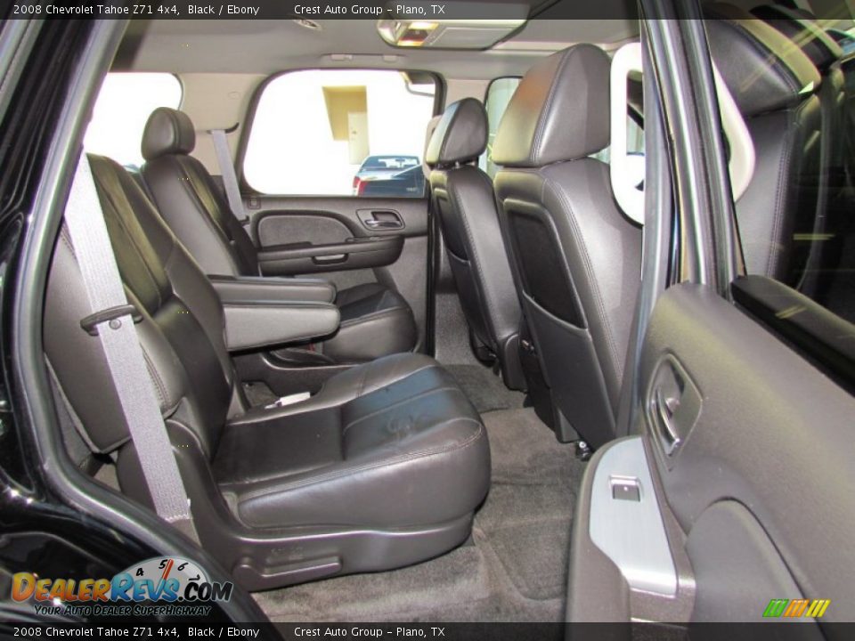 2008 Chevrolet Tahoe Z71 4x4 Black / Ebony Photo #10