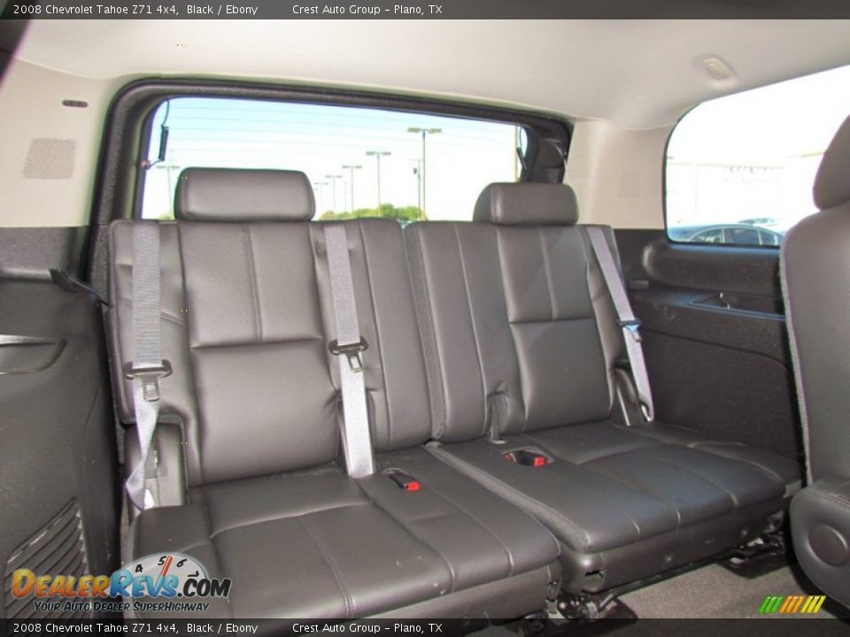 2008 Chevrolet Tahoe Z71 4x4 Black / Ebony Photo #11