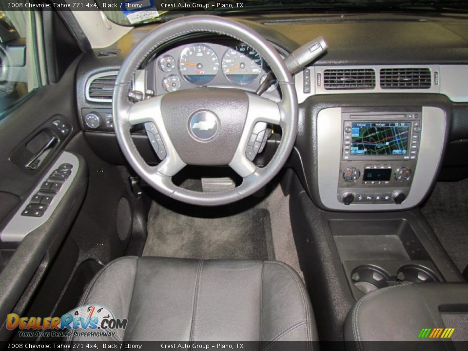 2008 Chevrolet Tahoe Z71 4x4 Black / Ebony Photo #14