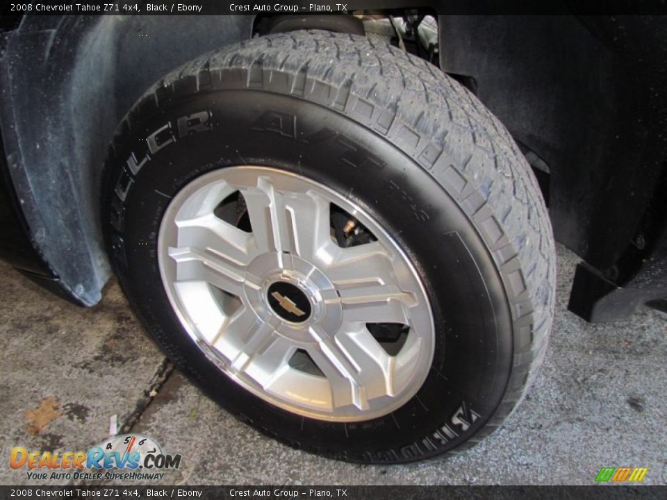2008 Chevrolet Tahoe Z71 4x4 Black / Ebony Photo #21
