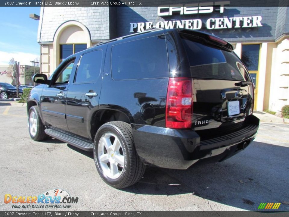 2007 Chevrolet Tahoe LTZ Black / Ebony Photo #2