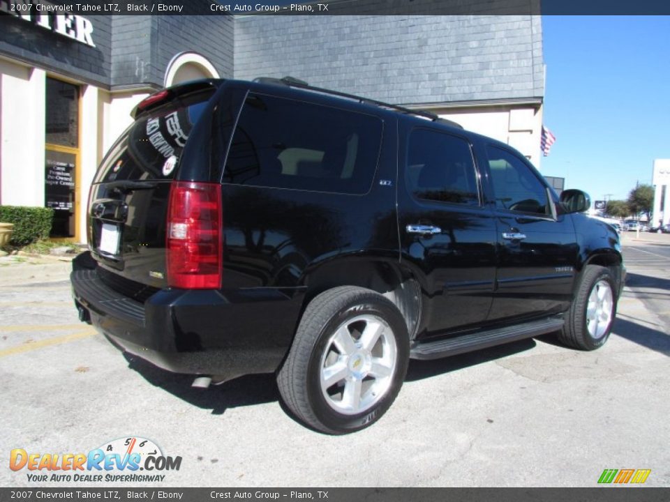 2007 Chevrolet Tahoe LTZ Black / Ebony Photo #3