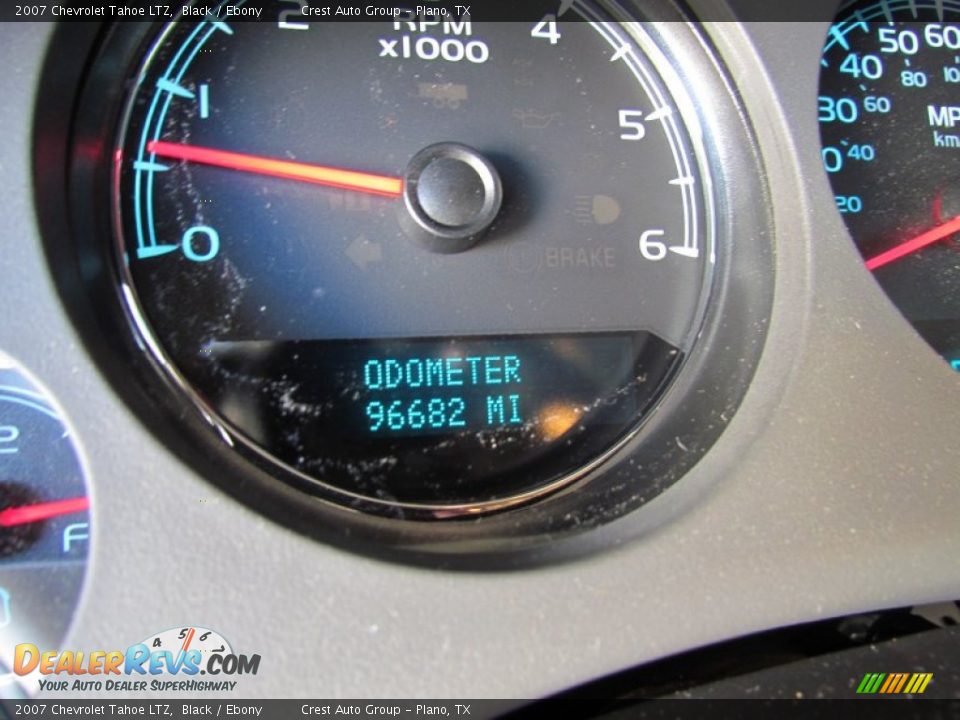 2007 Chevrolet Tahoe LTZ Black / Ebony Photo #21