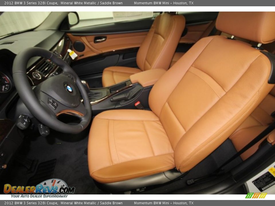 2012 Bmw 3 series saddle brown interior #3