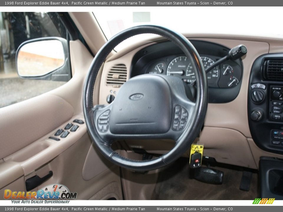 1998 Ford Explorer Eddie Bauer 4x4 Pacific Green Metallic / Medium Prairie Tan Photo #15