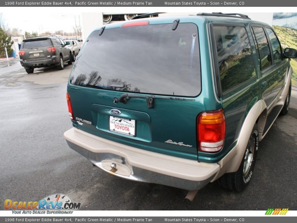 1998 Ford Explorer Eddie Bauer 4x4 Pacific Green Metallic / Medium Prairie Tan Photo #19