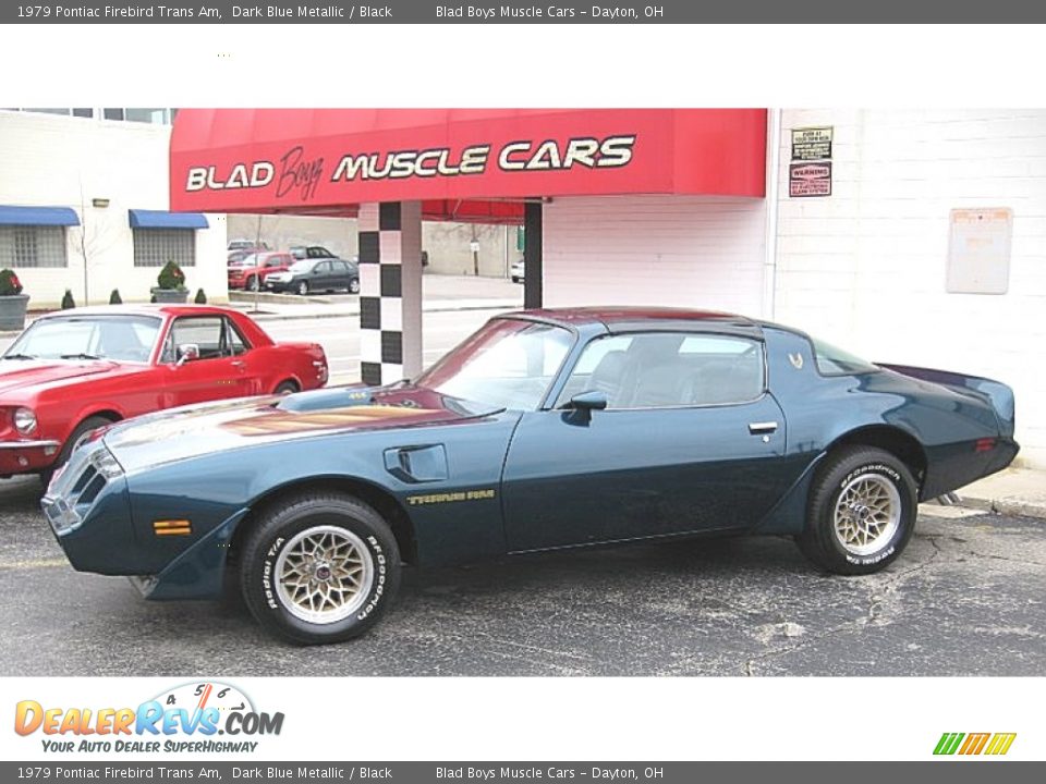 1979 Pontiac Firebird Trans Am Dark Blue Metallic / Black Photo #1