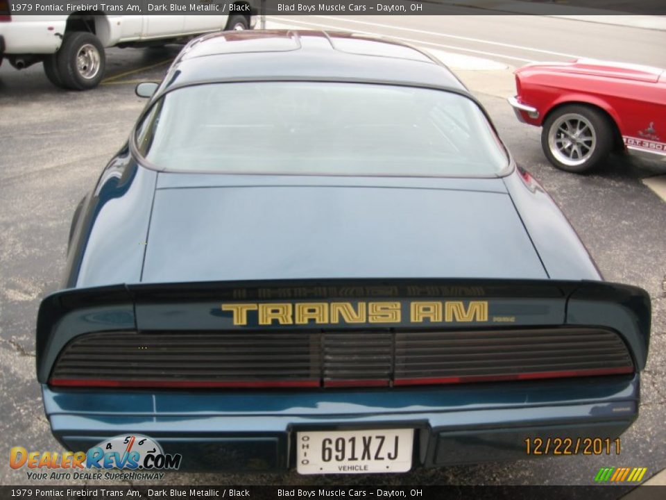 1979 Pontiac Firebird Trans Am Dark Blue Metallic / Black Photo #5