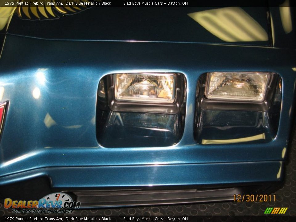 1979 Pontiac Firebird Trans Am Dark Blue Metallic / Black Photo #15