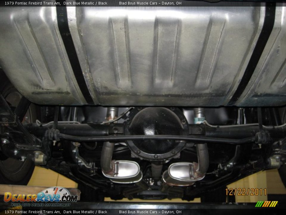1979 Pontiac Firebird Trans Am Dark Blue Metallic / Black Photo #23