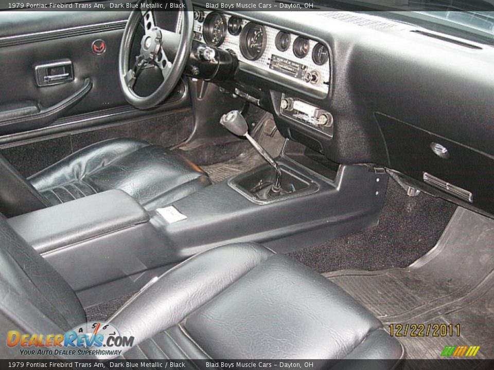 Black Interior - 1979 Pontiac Firebird Trans Am Photo #29