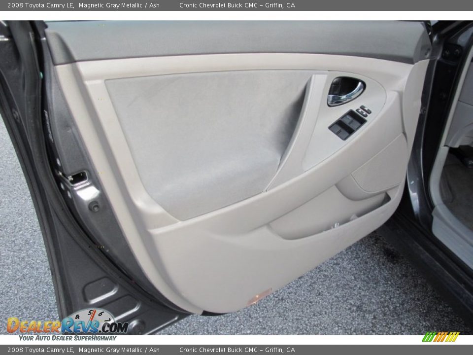 2008 Toyota Camry LE Magnetic Gray Metallic / Ash Photo #10