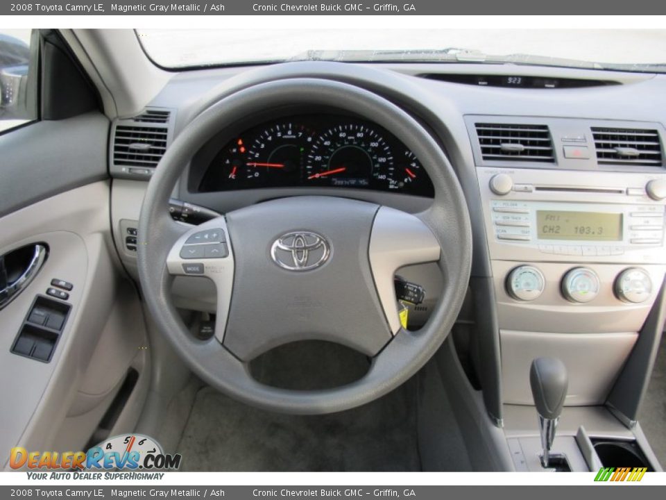 2008 Toyota Camry LE Magnetic Gray Metallic / Ash Photo #15