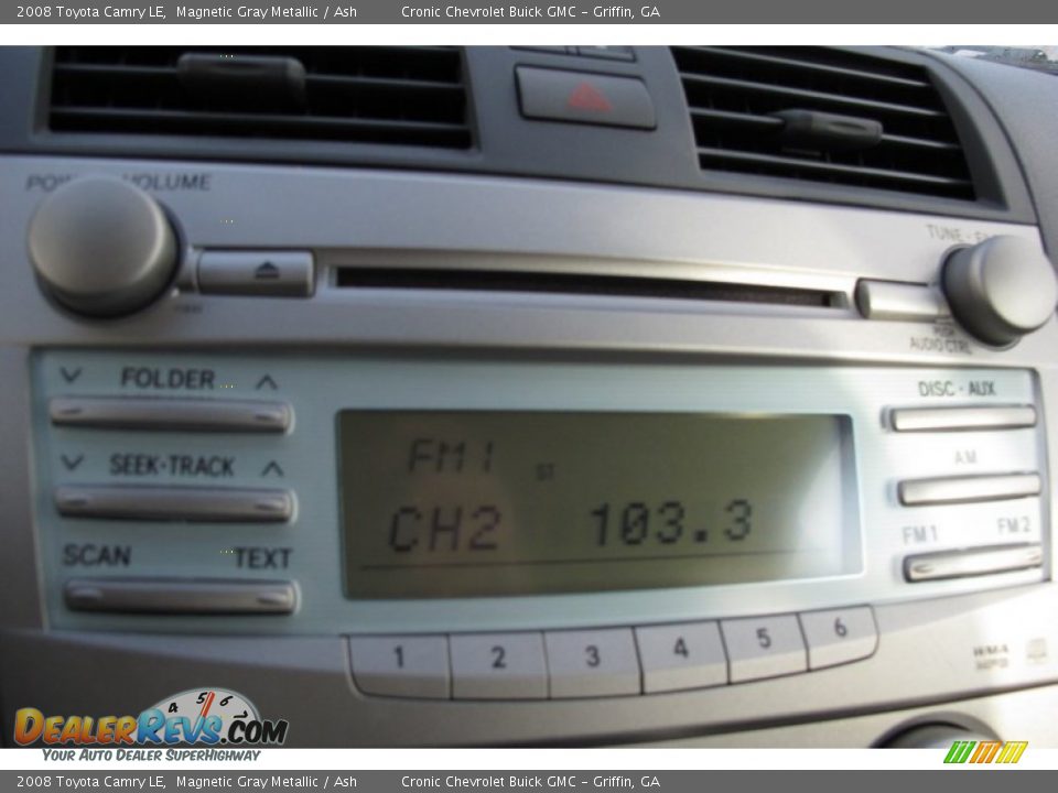 2008 Toyota Camry LE Magnetic Gray Metallic / Ash Photo #17