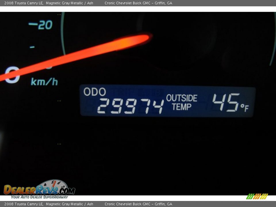 2008 Toyota Camry LE Magnetic Gray Metallic / Ash Photo #18