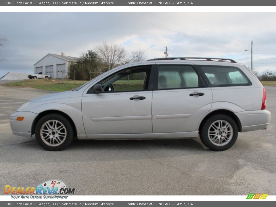 CD Silver Metallic 2002 Ford Focus SE Wagon Photo #4