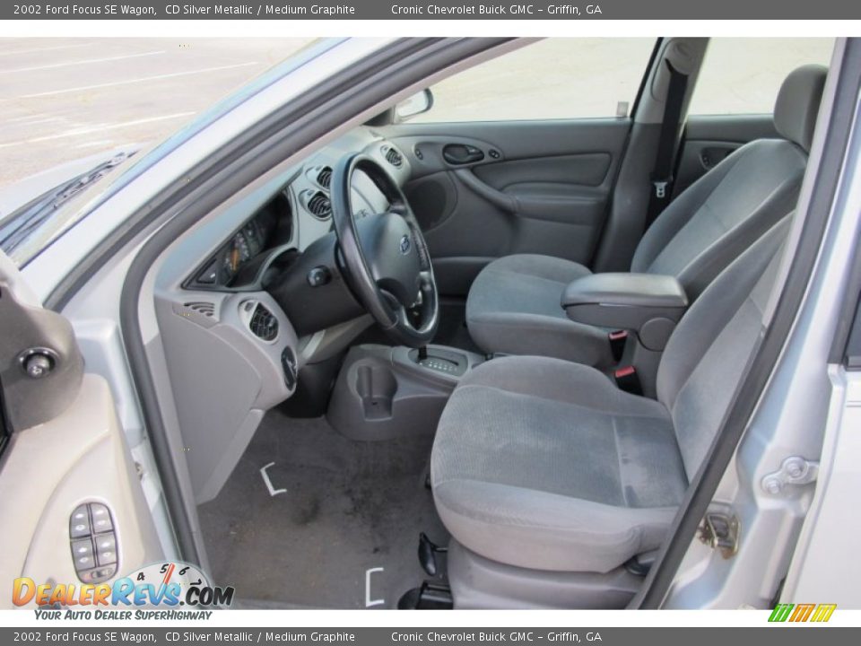 Medium Graphite Interior - 2002 Ford Focus SE Wagon Photo #9