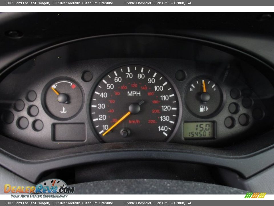 2002 Ford Focus SE Wagon Gauges Photo #16