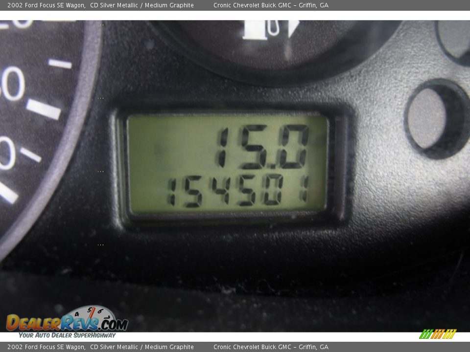 2002 Ford Focus SE Wagon CD Silver Metallic / Medium Graphite Photo #18