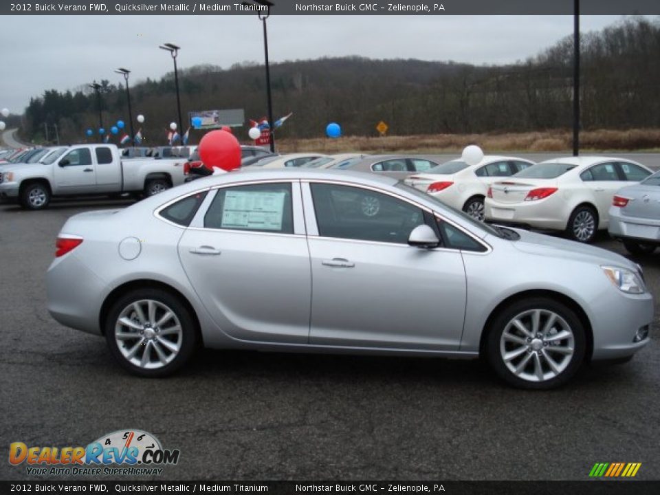 Quicksilver Metallic 2012 Buick Verano FWD Photo #5
