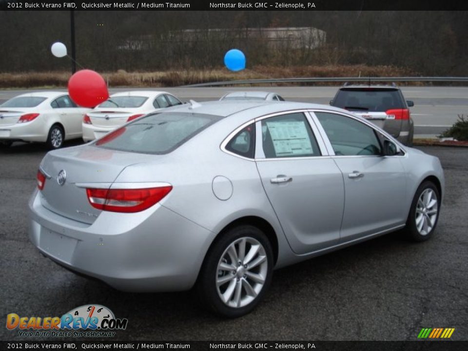 2012 Buick Verano FWD Quicksilver Metallic / Medium Titanium Photo #6