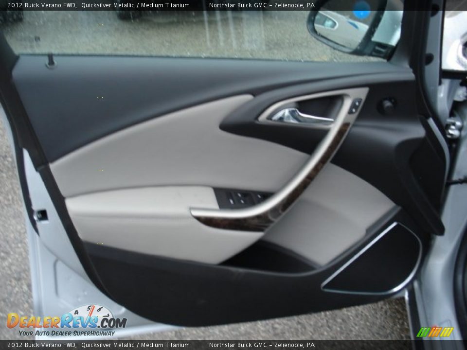 2012 Buick Verano FWD Quicksilver Metallic / Medium Titanium Photo #12
