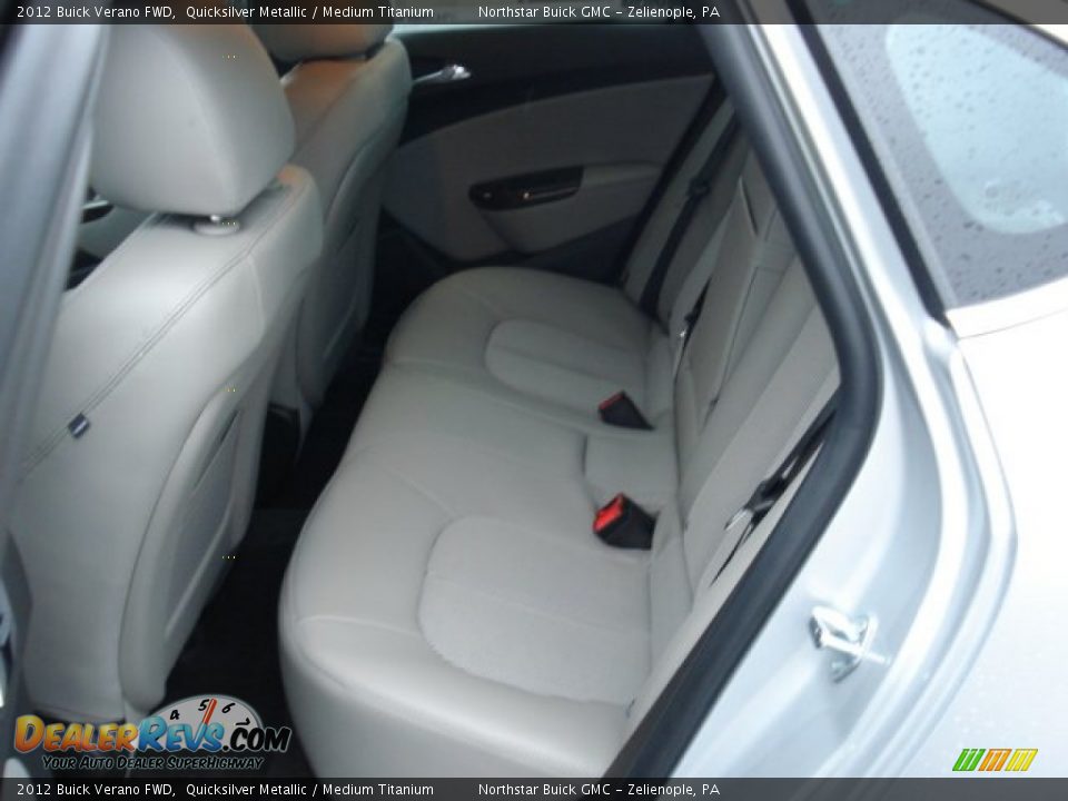 2012 Buick Verano FWD Quicksilver Metallic / Medium Titanium Photo #13