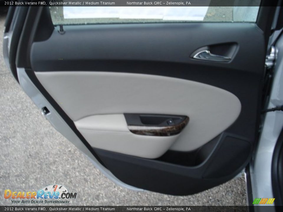 2012 Buick Verano FWD Quicksilver Metallic / Medium Titanium Photo #14