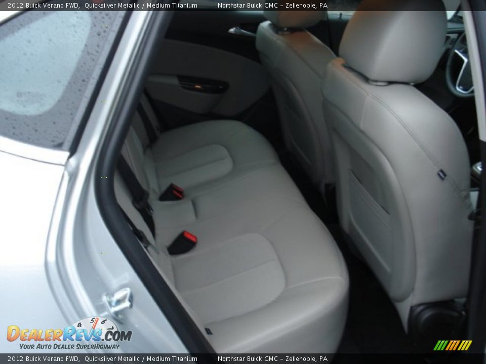2012 Buick Verano FWD Quicksilver Metallic / Medium Titanium Photo #15