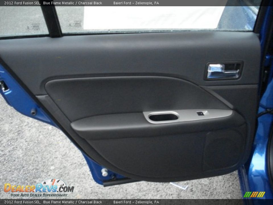 2012 Ford Fusion SEL Blue Flame Metallic / Charcoal Black Photo #14