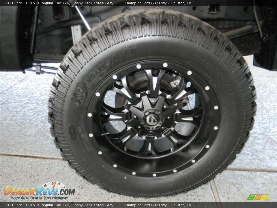 Custom Wheels of 2011 Ford F150 STX Regular Cab 4x4 Photo #9