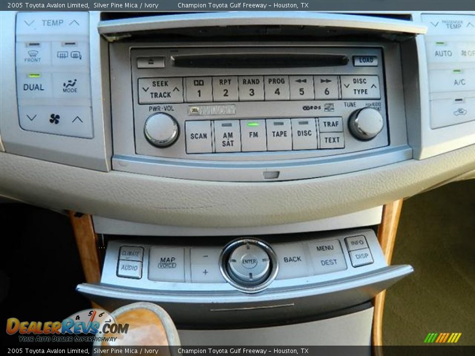 2005 Toyota Avalon Limited Silver Pine Mica / Ivory Photo #22