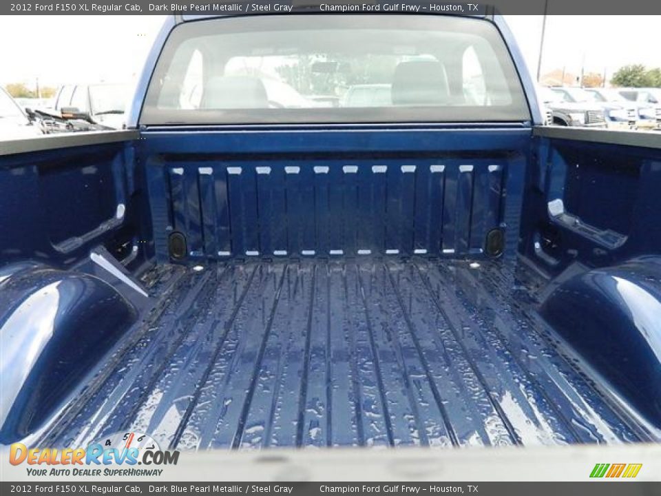 2012 Ford F150 XL Regular Cab Dark Blue Pearl Metallic / Steel Gray Photo #9