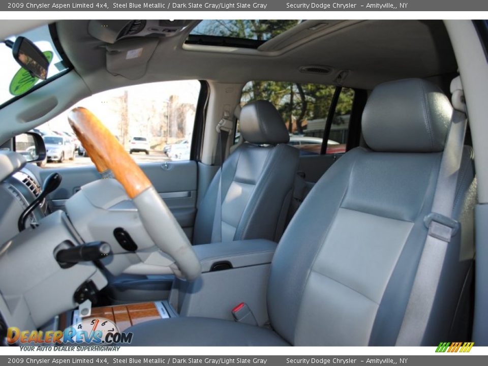 Dark Slate Gray/Light Slate Gray Interior - 2009 Chrysler Aspen Limited 4x4 Photo #7