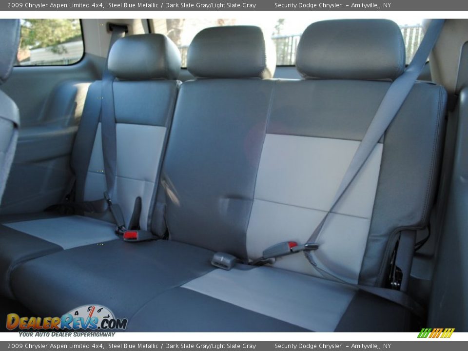 Dark Slate Gray/Light Slate Gray Interior - 2009 Chrysler Aspen Limited 4x4 Photo #12