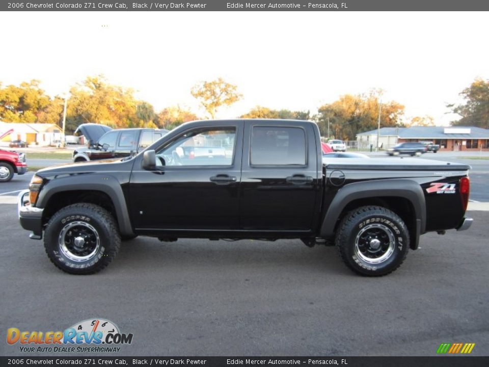 Black 2006 Chevrolet Colorado Z71 Crew Cab Photo #8