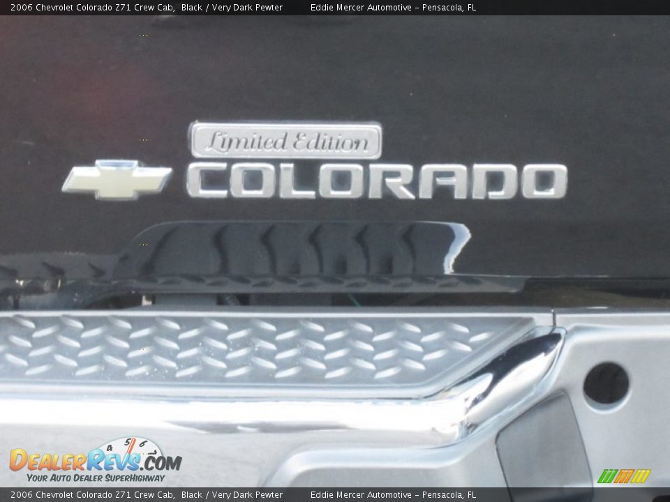 2006 Chevrolet Colorado Z71 Crew Cab Black / Very Dark Pewter Photo #22