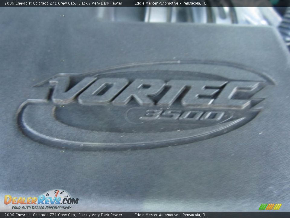 2006 Chevrolet Colorado Z71 Crew Cab Black / Very Dark Pewter Photo #28