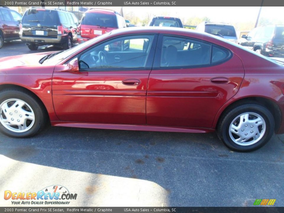 2003 Pontiac Grand Prix SE Sedan Redfire Metallic / Graphite Photo #1
