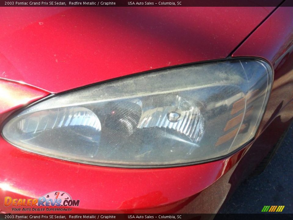 2003 Pontiac Grand Prix SE Sedan Redfire Metallic / Graphite Photo #3