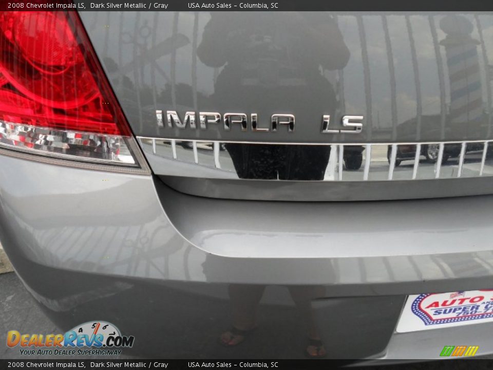 2008 Chevrolet Impala LS Dark Silver Metallic / Gray Photo #6
